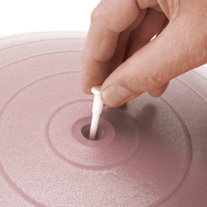 Actual product image Bodymate Gymnastikball mit Pumpe & E-Book, 65 cm (65 cm)