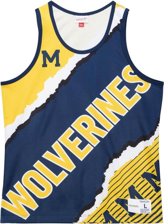 Immagine prodotto Mitchell & Ness Maglia da basket M&N JUMBOTRON Canotta Università del Michigan (M)