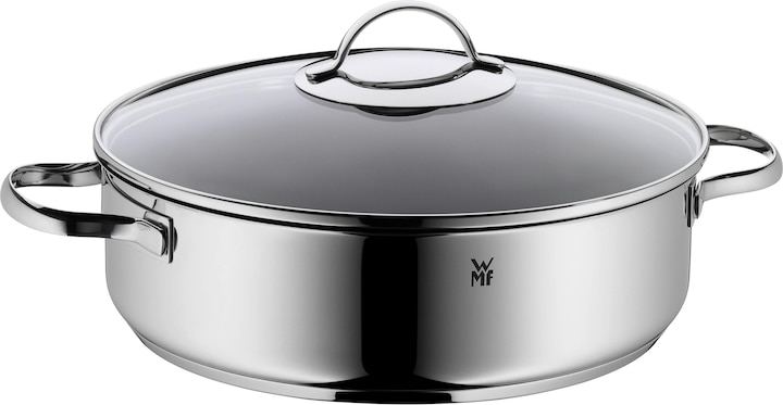 Produktbild WMF Schmorpfanne (28 cm, Bräter + Schmortopf, Edelstahl)
