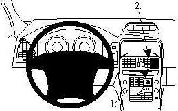 Produktbild Brodit ProClip Volvo XC60 09-10
