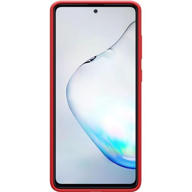 Thumbnail - Nillkin Flex Pure Series Silikon Hülle (Samsung Galaxy Note 10 Lite), Smartphone Hülle, Rot