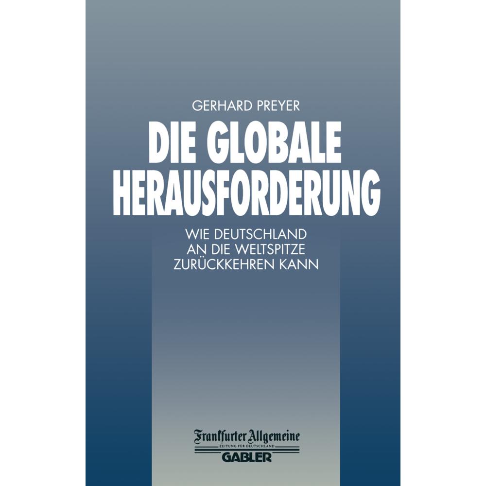 Die Globale Herausforderung, Fachbücher