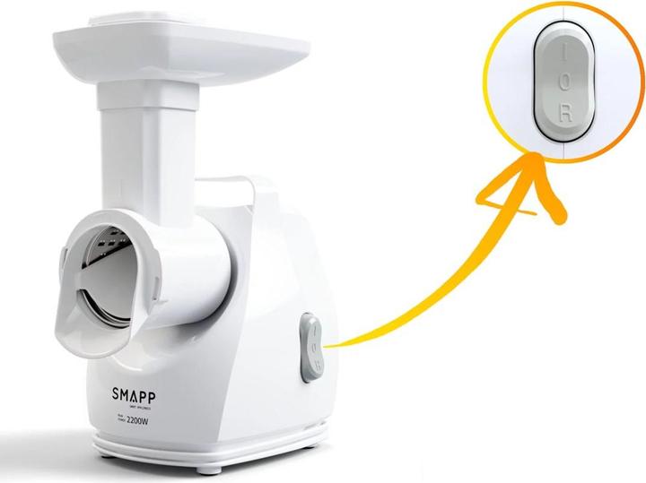 Actual product image Smapp Maszynka do mięsa 490.81R 2200W z szatkownicą