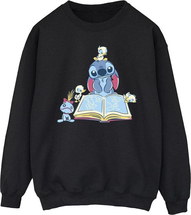 Produktbild Disney Lilo & Stitch Reading A Book Sweatshirt (XXL)