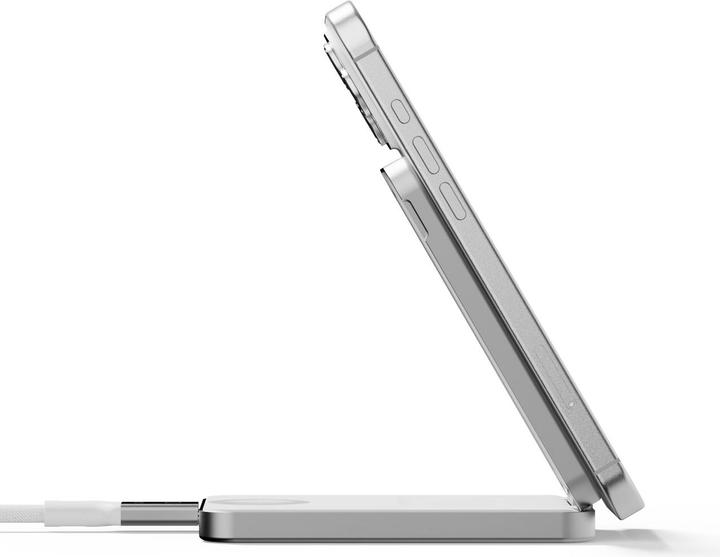 Actual product image LINQ Connects 3in1 Magnetic Wireless Powerbank und Stand (8000 mAh, 20 W, 30.80 Wh)