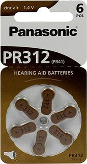 Produktbild Panasonic Einmal Zink-Luft- Batterie ZA, 6-pack