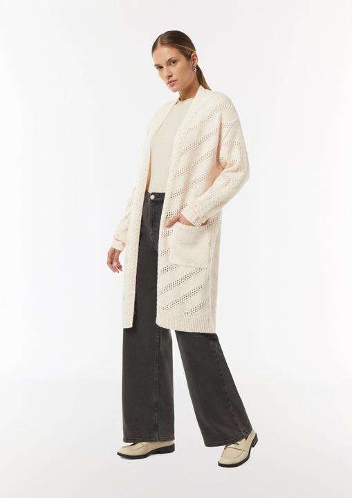 Produktbild Comma Strickjacke Strickcardigan mit zarten Pailletten (M)