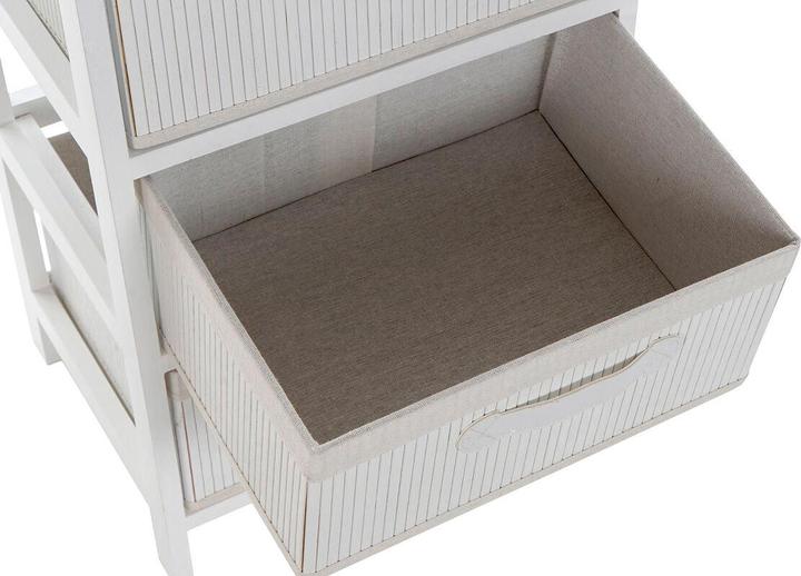 Image du produit DKD Home Decor Chest of drawers White Bamboo Paolownia wood 42 x 32 x 63 cm (42 x 32 x 63 cm)