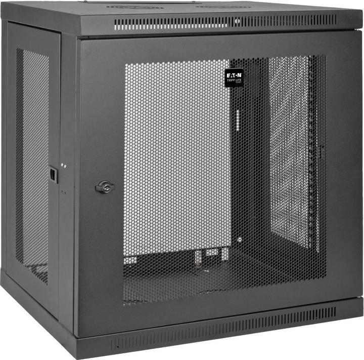 Immagine prodotto Eaton Armadio rack SmartRack 12U a basso profilo per montaggio a parete con interruttore (12 HE, Rack da 19 pollici)