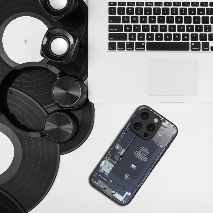 Actual product image tech21 Back panel cover OEM TECH case for IPHONE 15 Plus design 2 (Apple iPhone 15 Plus)