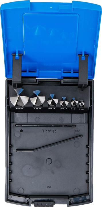 Immagine prodotto BGS Set di svasatura (6,3 mm, 8,3 mm, 10,4 mm, 12,4 mm, 16,5 mm, 20,5 mm)