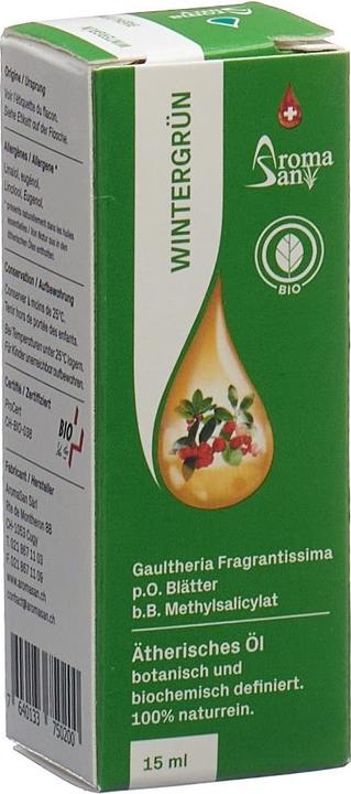 Produktbild AromaSan Wintergrün Bio Ätherisches Öl (15ml)