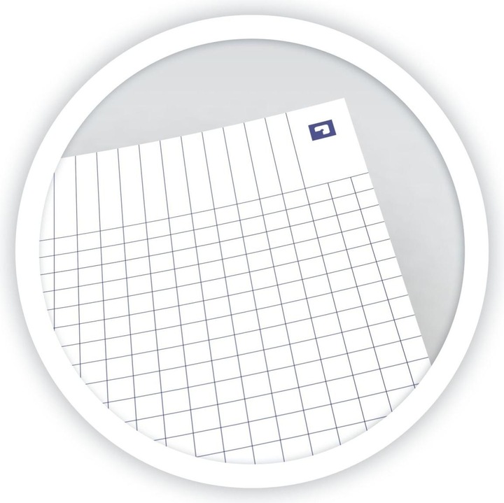 Produktbild Oxford FORME FLORAL - Spiralbuch (A5, Kariert, Harter Einband)