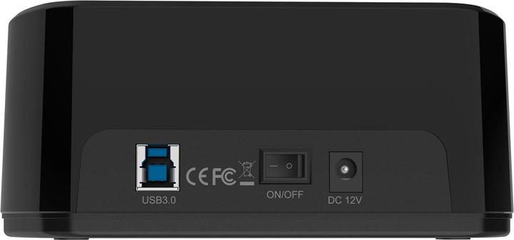 Actual product image Aisens ESTACION DOCKING DOBLE ASDS-D03B SATA 2.5 3.5 A USB 3.0 3.1 GEN1 CLONE (3.5", 2.5")