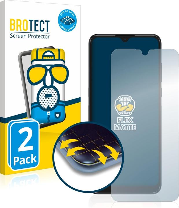 Produktbild BROTECT Full-Cover Displayschutz Matt (2 Stk.)