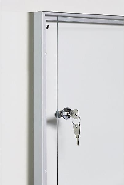 Actual product image kaiserkraft Display case for indoor (Magnet board, 50 x 38 cm)