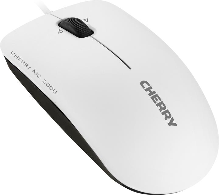 Actual product image CHERRY MC 2000 corded Mouse USB pale grey (Cable)