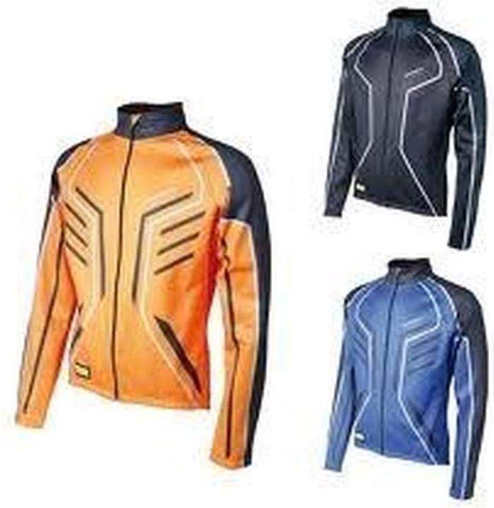 Image du produit Shimano Windflex Jacke bedruckt Fahrrad Windjack Orangenmänner (S)