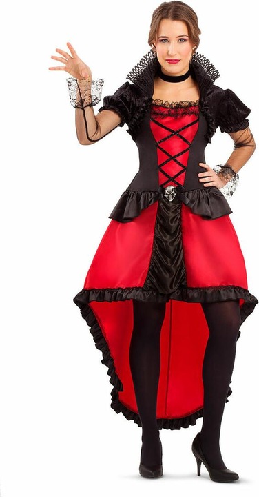 Produktbild My Other Me Verkleidung für Erwachsene Gotische Vampirin Gräfin Vampir (2 Stücke) (S)