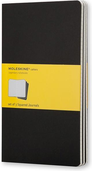 Immagine prodotto Moleskine Set tascabile Cahier di 3 (A6, Quadretti, Copertina morbida)