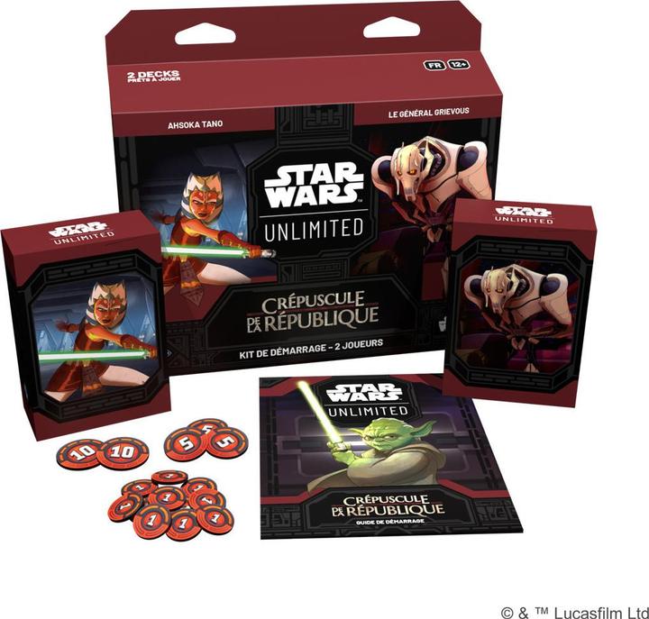 Produktbild FFG Star Wars: Unlimited - Twilight of the Republic - Two-Player Starter -E- (Englisch, 2 Spieler)