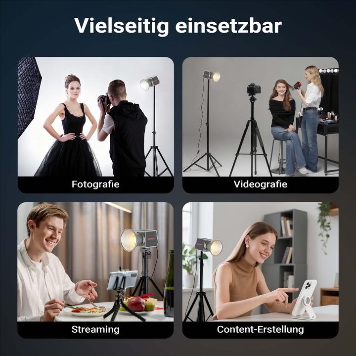 Image du produit Multiblitz MB-PL LED 60B Éclairage photo 60 W Bi Color COB (éclairage de studio, Lumière vidéo)