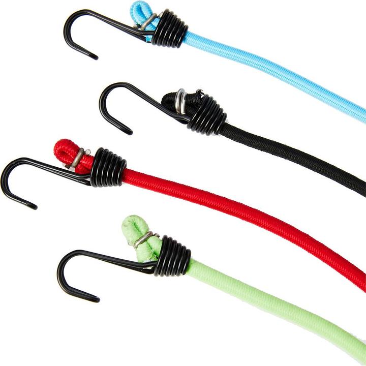 Actual product image Master Lock Rubber tension rope set 25 cm x 4 mm, 4 pieces