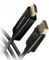 Produktbild Axagon RVD-HI14C2 DisplayPort zu HDMI Adapterkabel, 4K/30 Hz, 180 cm lang (1.80 m, DisplayPort, 1.4b)