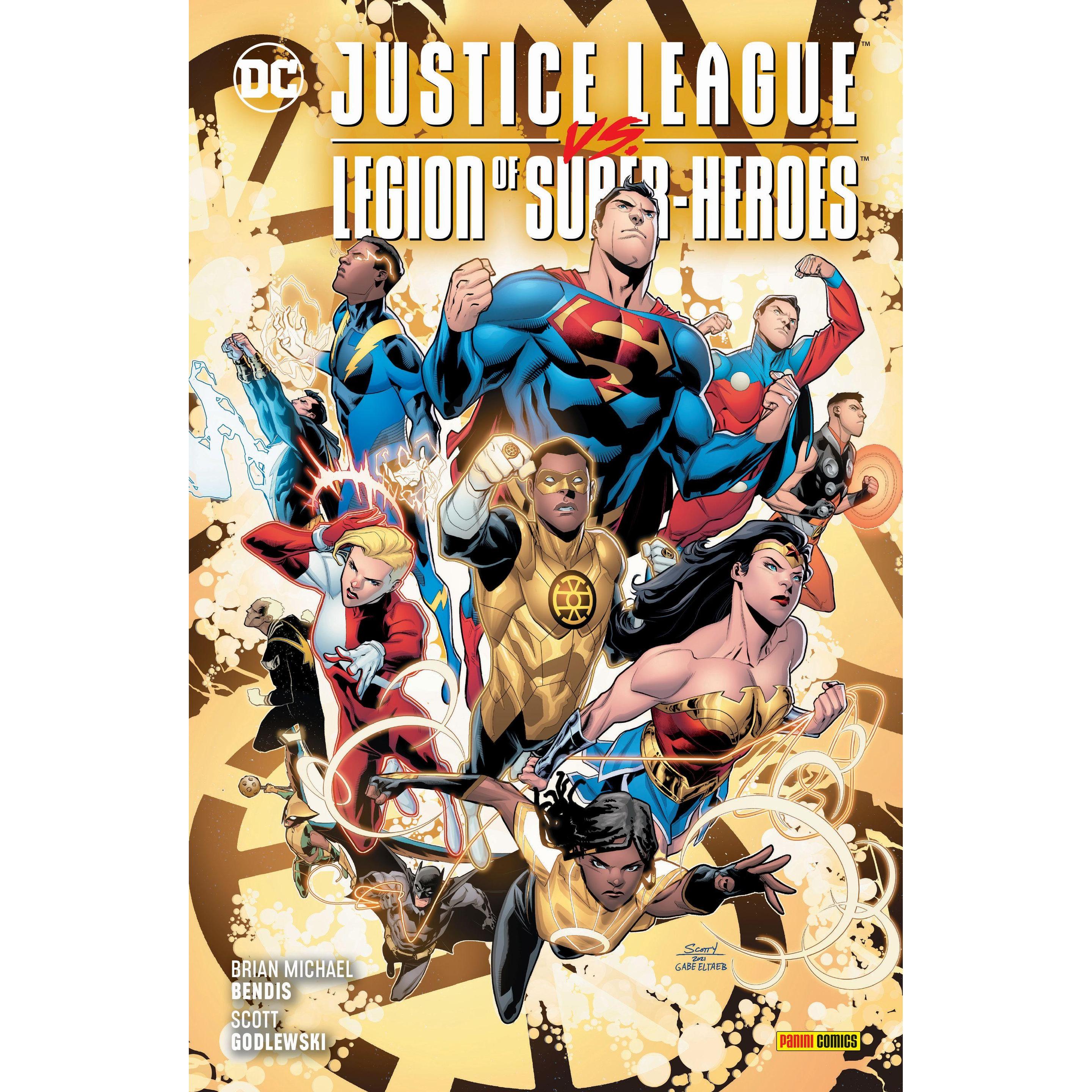 Justice League vs. Legion of Super-Heroes, Belletristik von Brian Michael Bendis, Scott Godlewski, Christian Heiss