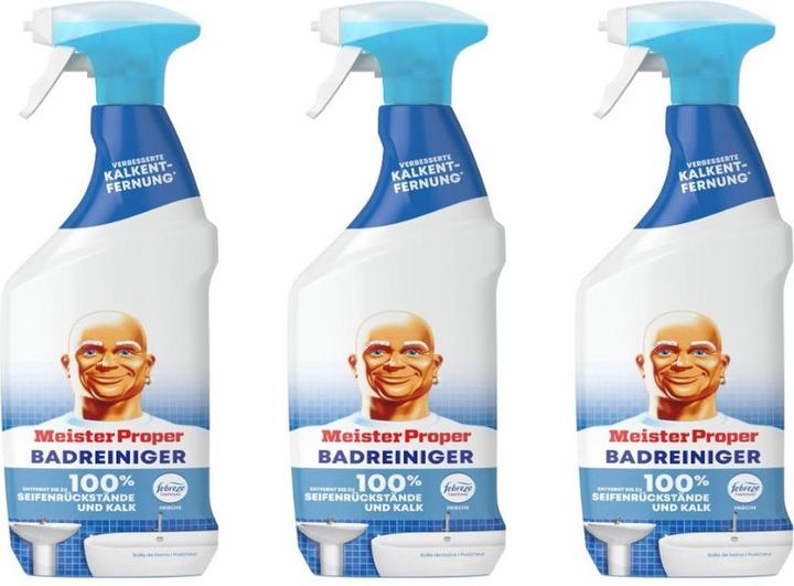 Meister Proper Badreiniger mit Febreze Frische 3x800ml