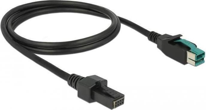 Produktbild Delock 85482 PoweredUSB Kabel Stecker 12 V (1 m, USB 2.0)