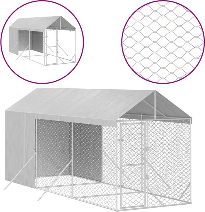 Produktbild vidaXL Alidia (Hundezwinger)