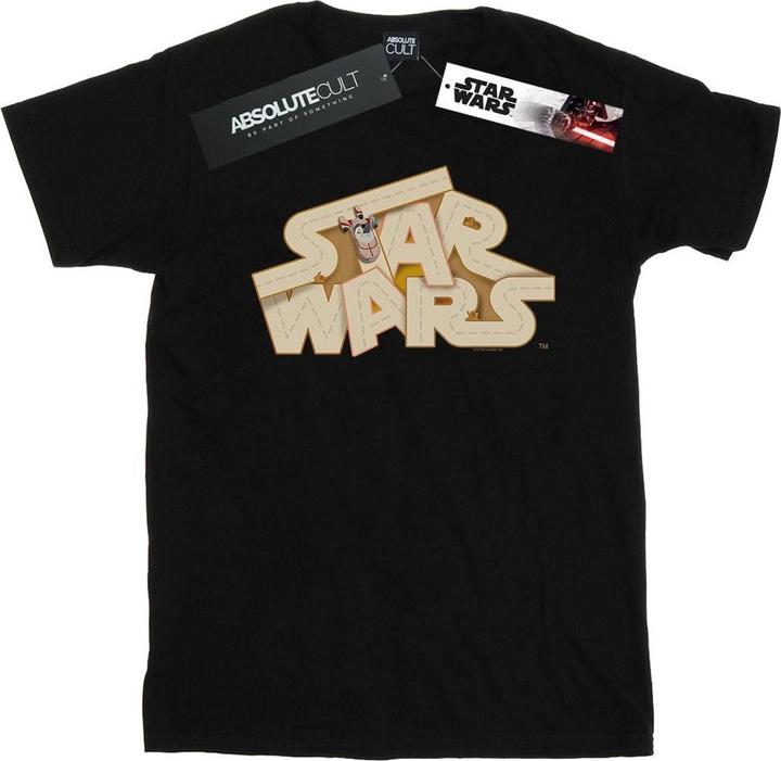 Produktbild Star Wars Tatooine Jumble Logo TShirt Jungen (140, 146)