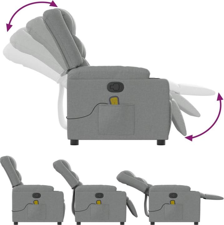 Actual product image VidaXL Massage-Relaxsessel