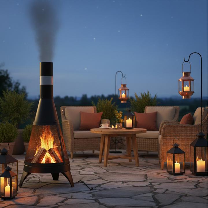 Produktbild Relaxdays Terrassenofen