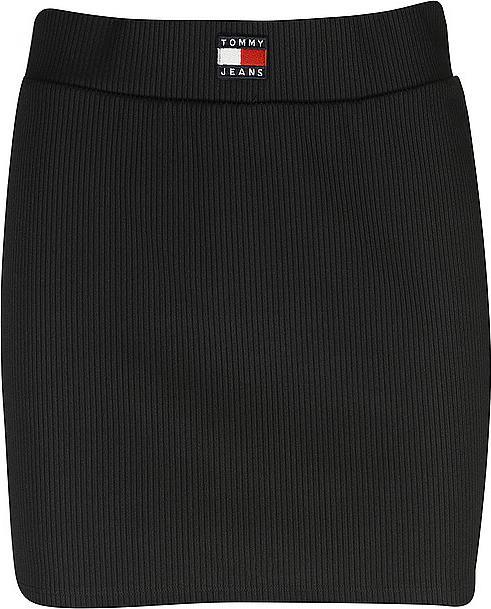Image du produit Tommy Hilfiger Tommy Jeans Femme Mini-jupe TJW Low Rise Mini Badge Skirt noir (15) S (S)