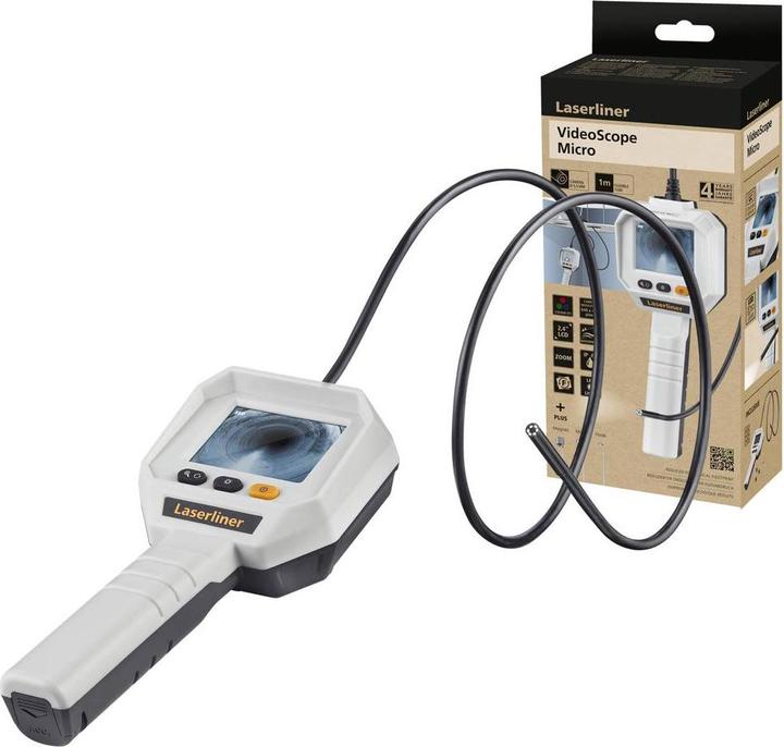 Actual product image Laserliner 082.259E Inspection camera Probe Ø: 5.5 mm Probe length: 1 m