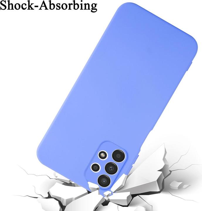 Actual product image Cadorabo Case for Samsung Galaxy A13 4G TPU in liquid protection silicone design (Samsung Galaxy A13)