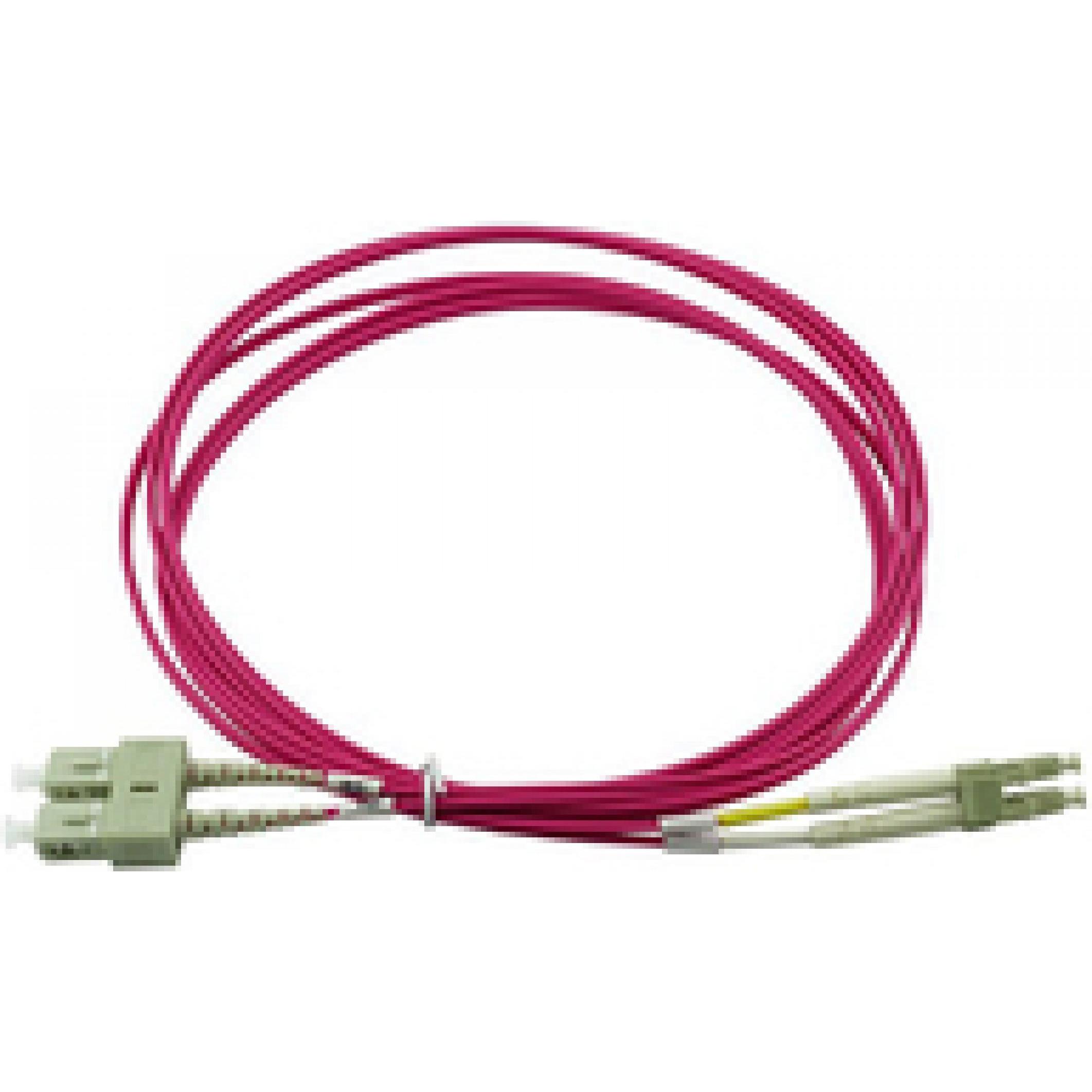 BlueOptics Duplex LWL Patchkabel LC-SC Multimode OM4 10 Meter (10 m), Netzwerkkabel