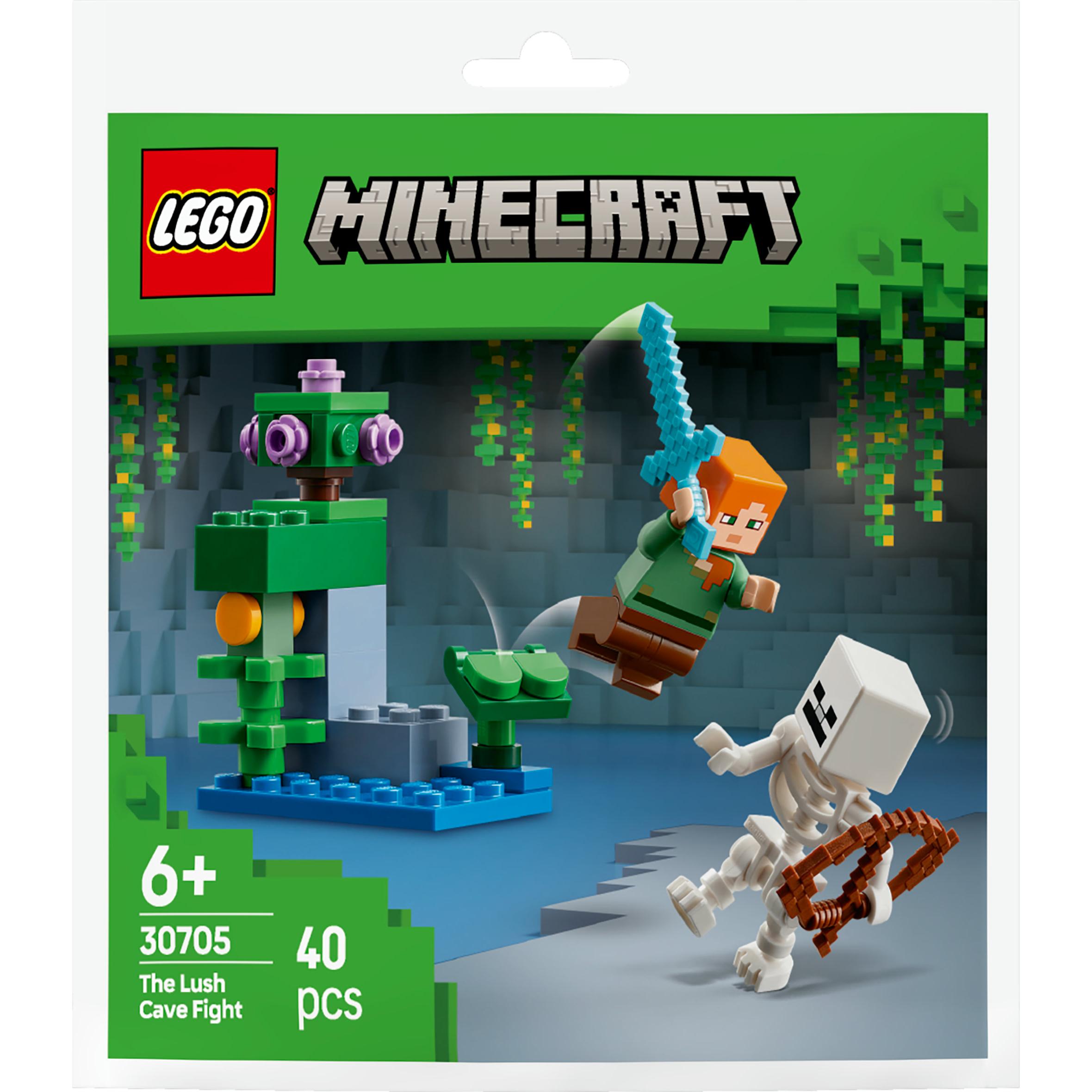 Minecraft Showdown in der Üppigen Höhle (30705, LEGO Minecraft)