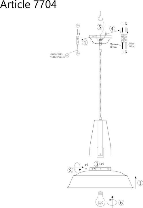 Produktbild Steinhauer Luna (E27)