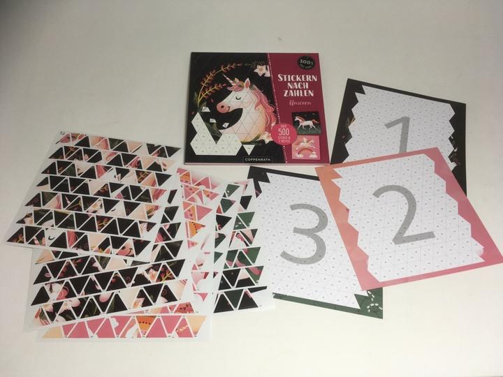 Image du produit Die Spiegelburg Stickers au numéro Licorne