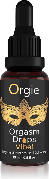 Actual product image Orgie Orgasm Drops Vibe (15 ml)