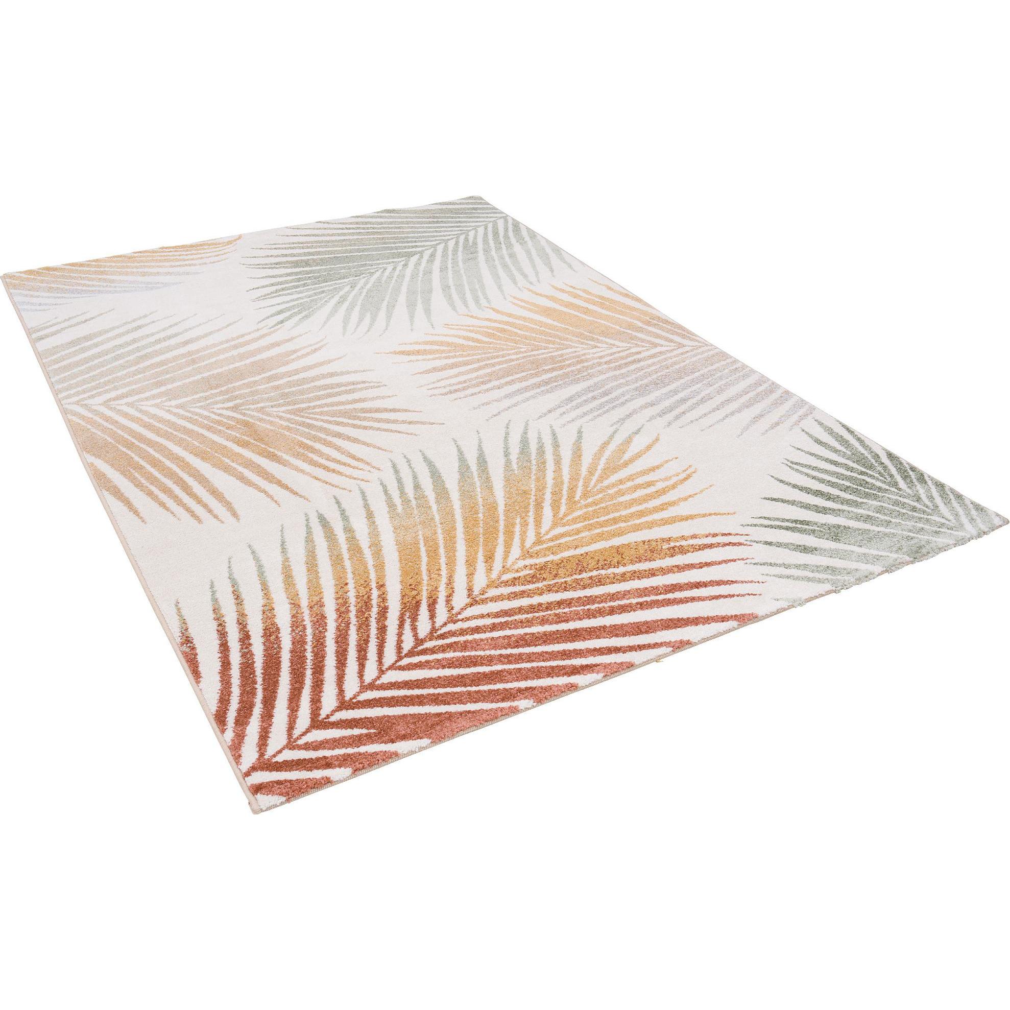 Pergamon, Teppich, Designer Teppich Faro Tropical Blätter (140x200 cm)