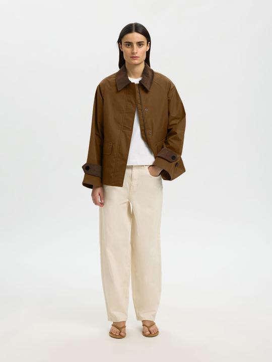 Actual product image Selected Gewachste Baumwoll Jacke (34)