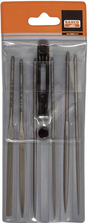 Produktbild Bahco Nadelfeilensatz, Halbschlicht, ohne Heft 160 mm - 6-teilig (150 mm)