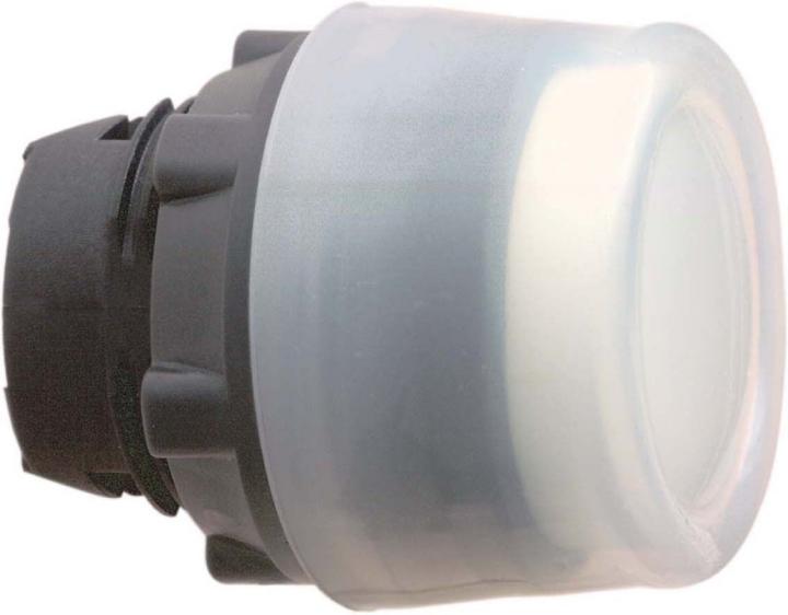 Produktbild Schneider Electric Drucktaster Front 1f ws Ř22mm rnd IP66 ZB5AP1
