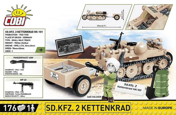 Actual product image Cobi S.D KFZ 2 Kettenkrad