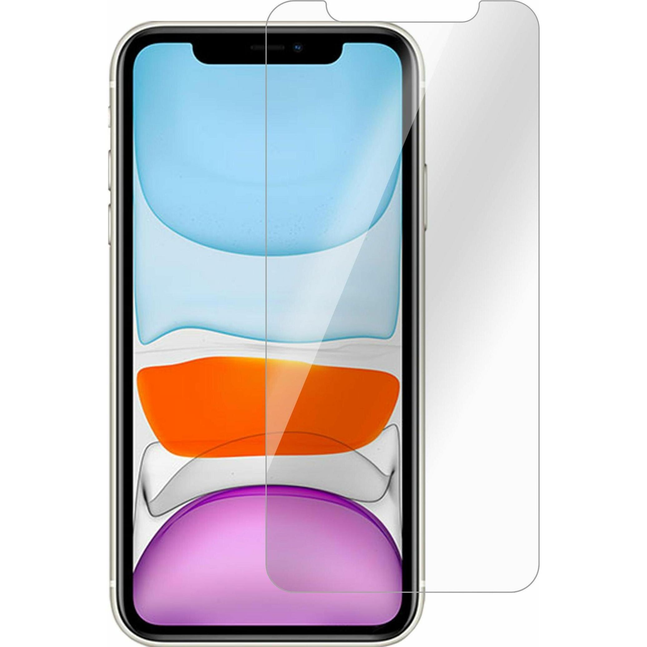 eSTUFF Titan Shield Clear Glass (1 Stück, Apple iPhone XR), Smartphone Schutzfolie, Transparent