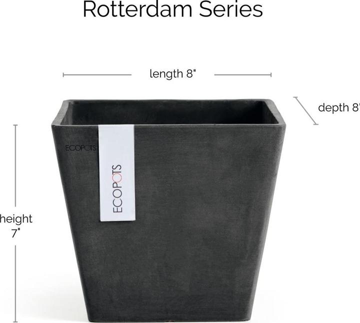 Produktbild Ecopots Rotterdam (20 x 20 x 17.50 cm)